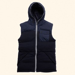 Plain Stockport -  two tone gilet Brave Soul